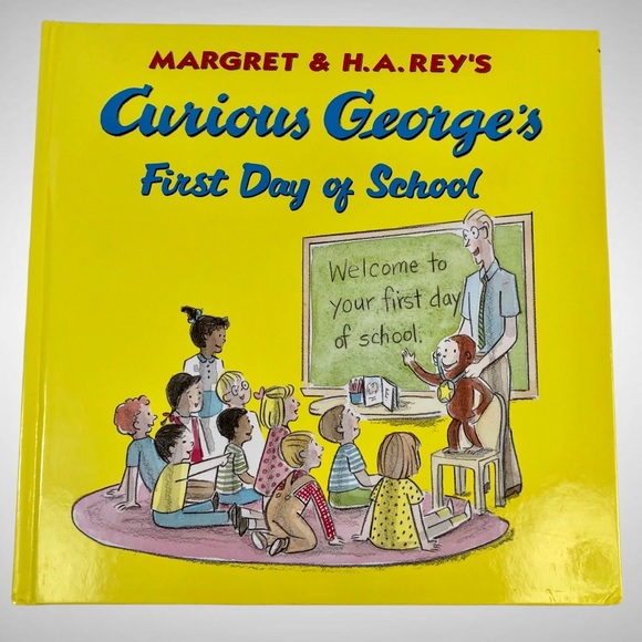 Lot 4 KOHL'S CARES Curious George & Pout Pout Fish Story Books Hardback - Picture 4 of 9